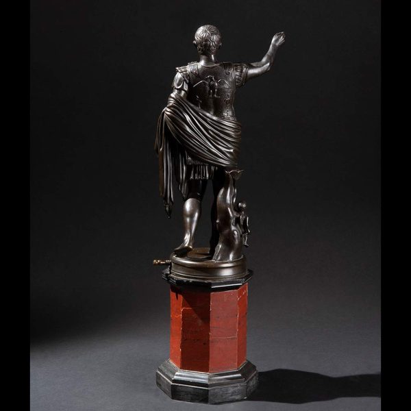 Lot 114 - Statue of Augustus, 19th century