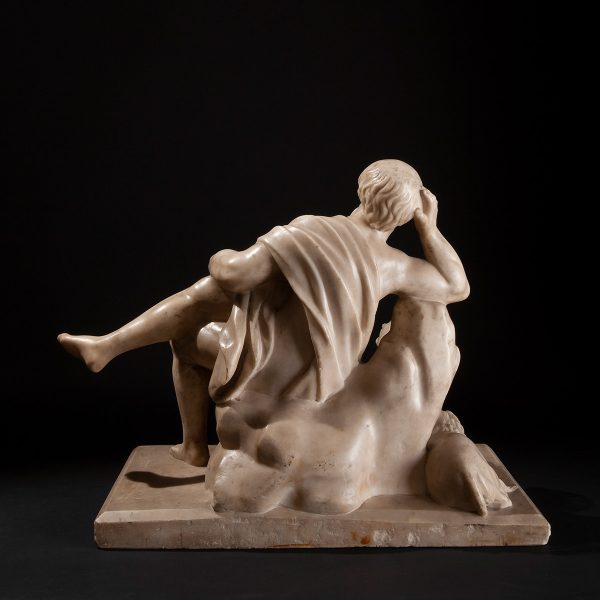 Lot 019 - Cosimo Fanzago (Clusone 1591 - Naples 1678) Sculpture of St Jerome in Meditation