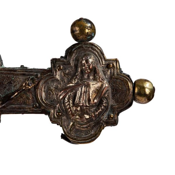 Lot 021 - Processional cross, central Italy late 15th early 16th century