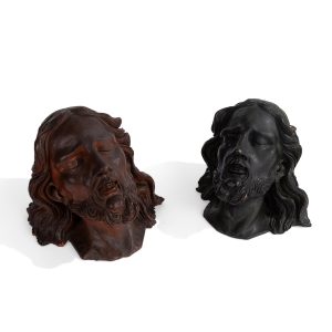 Lot 022 - Two Heads of Christ, Italy 16th century