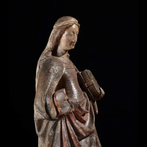Lot 026 - Madonna, Italian craftsmanship of the 15th century