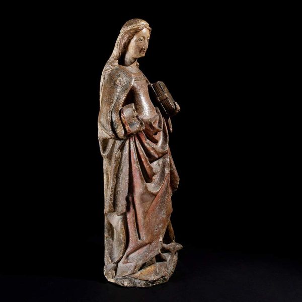 Lot 026 - Madonna, Italian craftsmanship of the 15th century