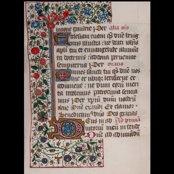 Lot 058 - Book of Hours, France 1380