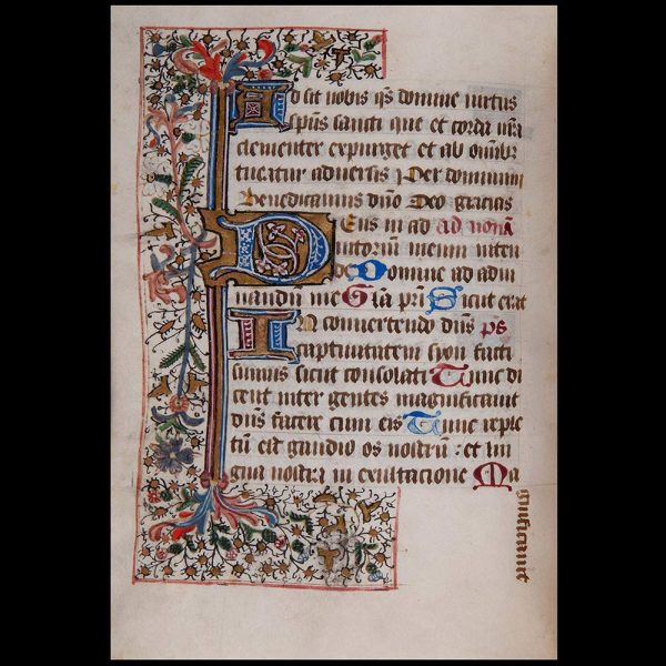 Lot 058 - Book of Hours, France 1380