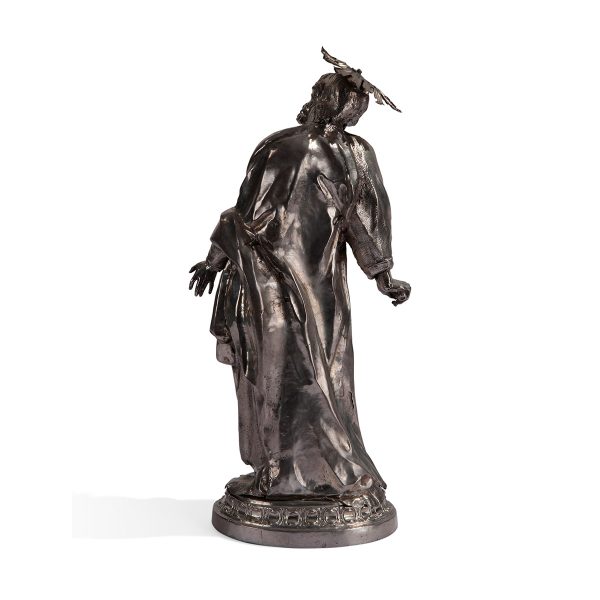 Lot 068 - Bartolomeo Borroni (1729 - 1787), Four silver sculptures