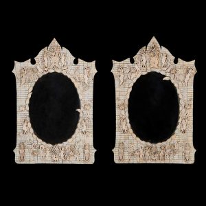 Lot 079 - Pair of mirrors, France or England last quarter of the 19th century