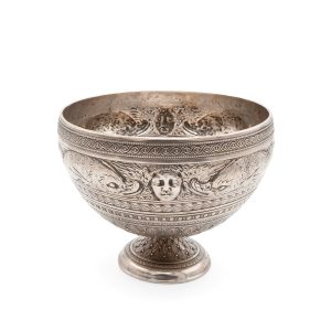 Lot 035 - Silver boule, Naples late 19th century