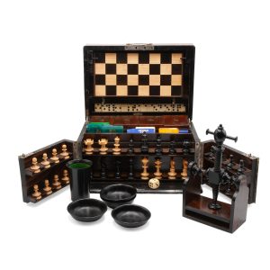 Lot 006 - 19th century game box